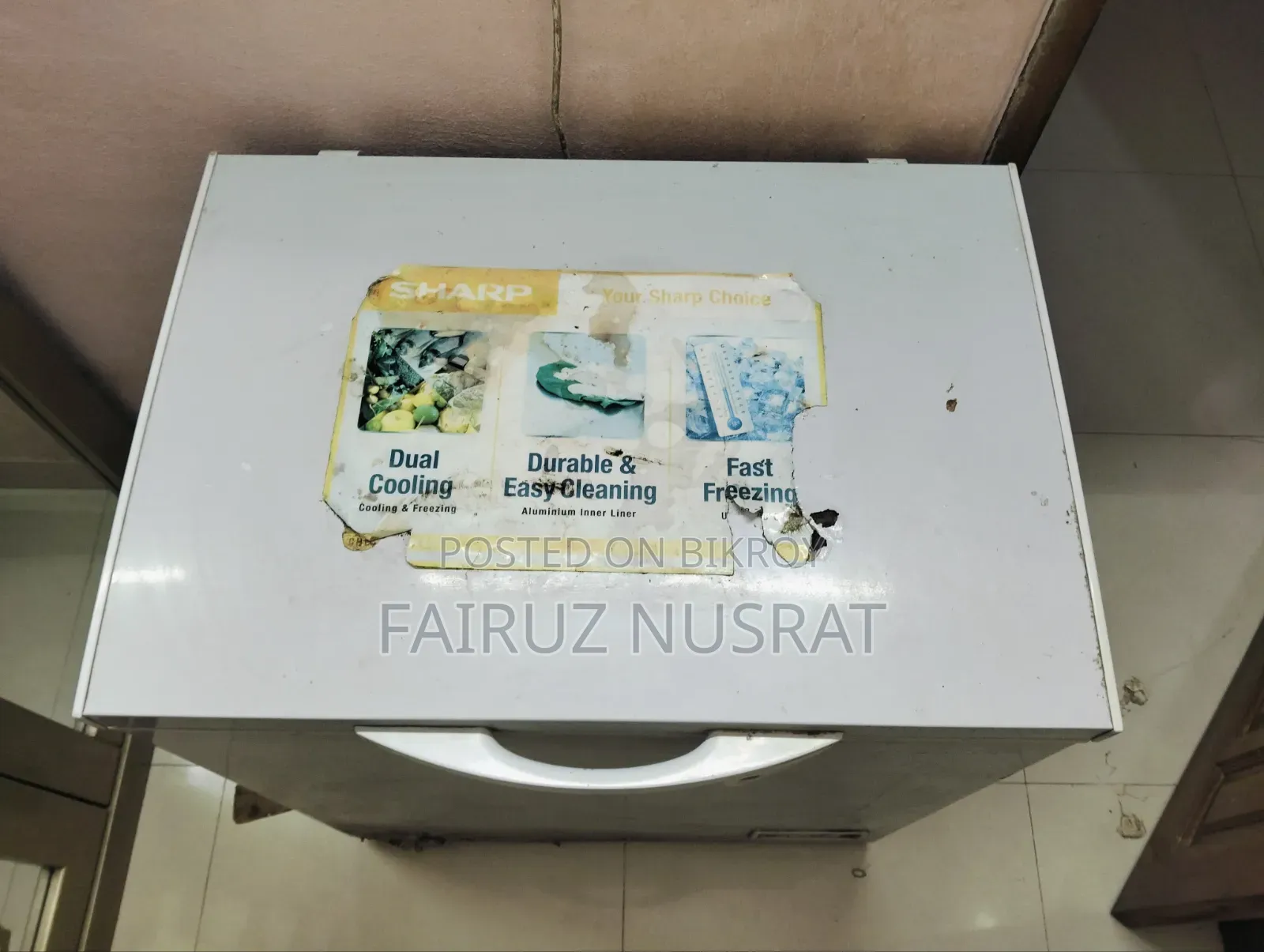 Sharp Deep Freezer for Sale – 150 Liters