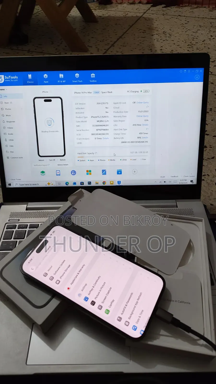 Apple iPhone 14 Pro Max 128 GB Black