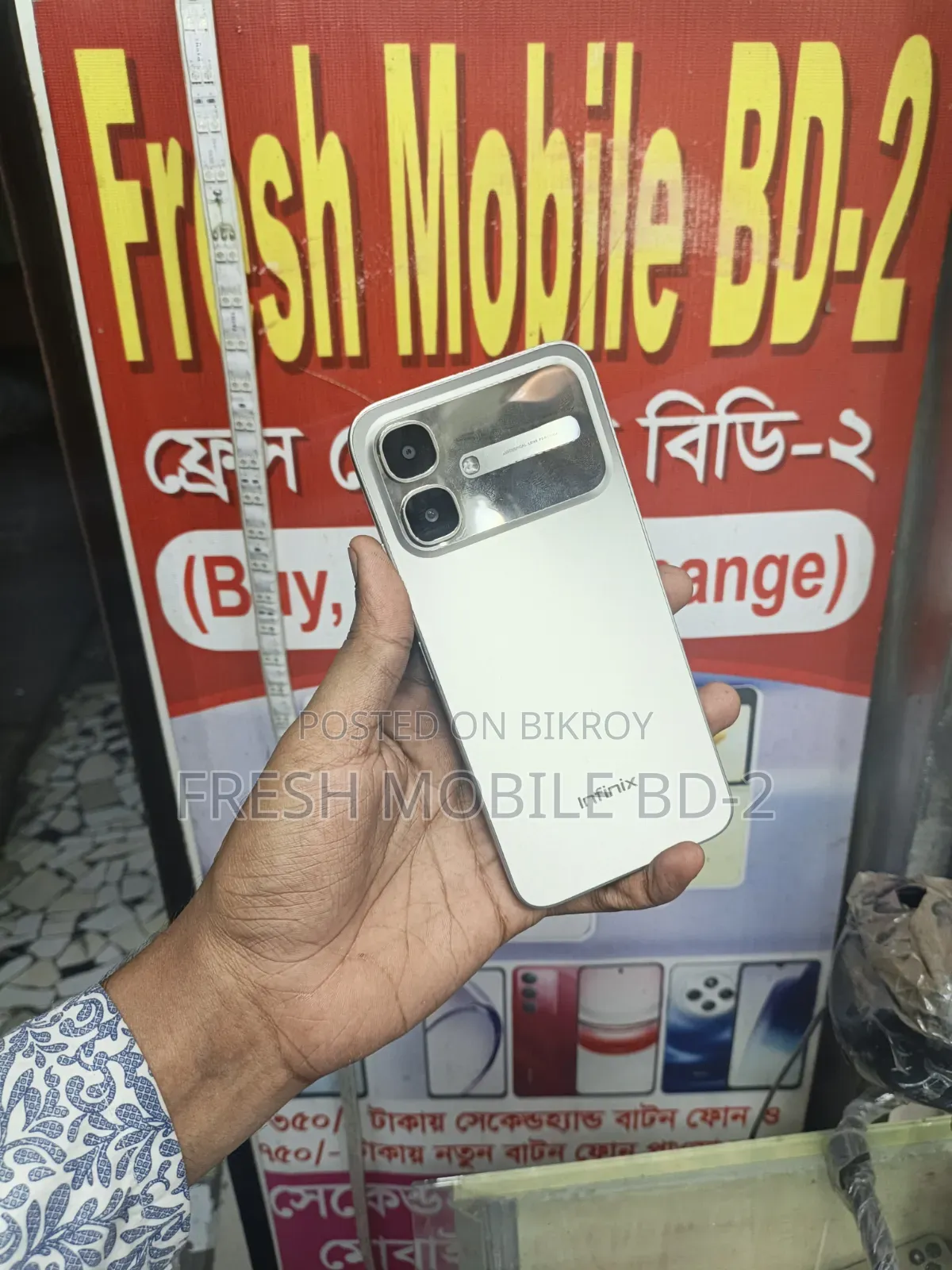 Infinix Smart 20 128 GB White