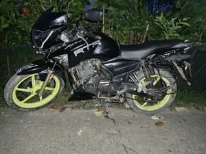 টিভিএস আপাচি আরটিআর ১৬০ টুভি ২০১৯ ব্ল্যাক