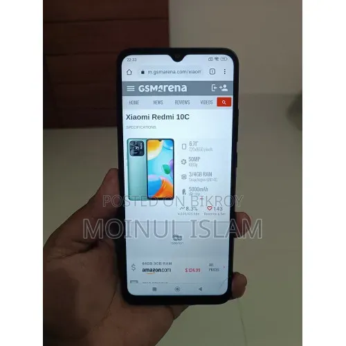 Xiaomi Redmi 10C 64 GB Black