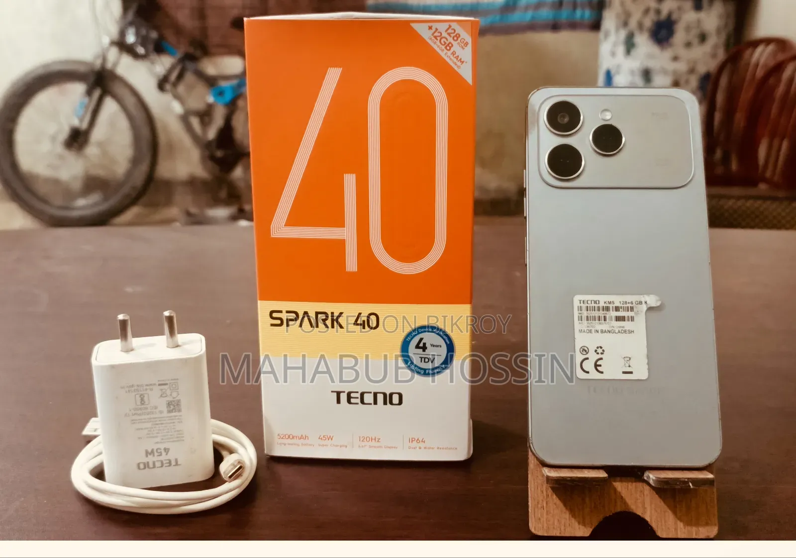 Tecno Spark 40 Pro 128 GB Graphite