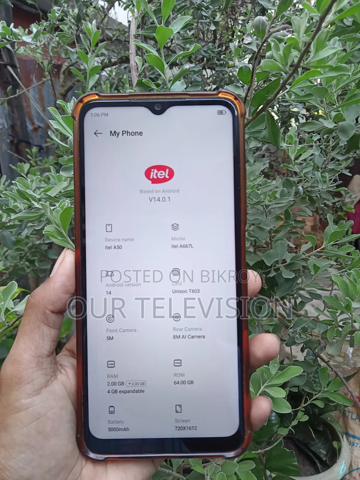 Itel A50 128 GB Black