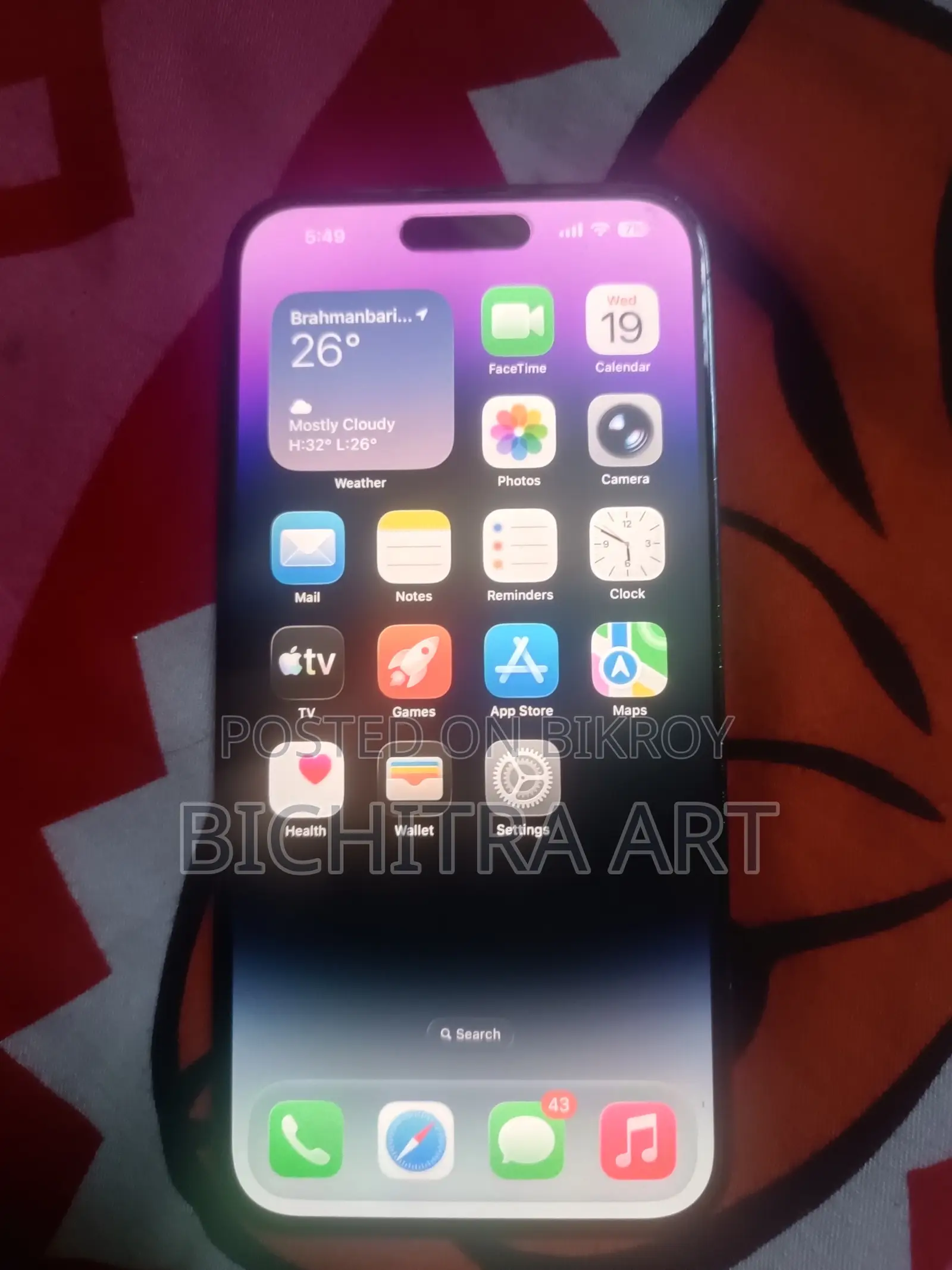 Apple iPhone 14 Pro Max 256 GB Purple