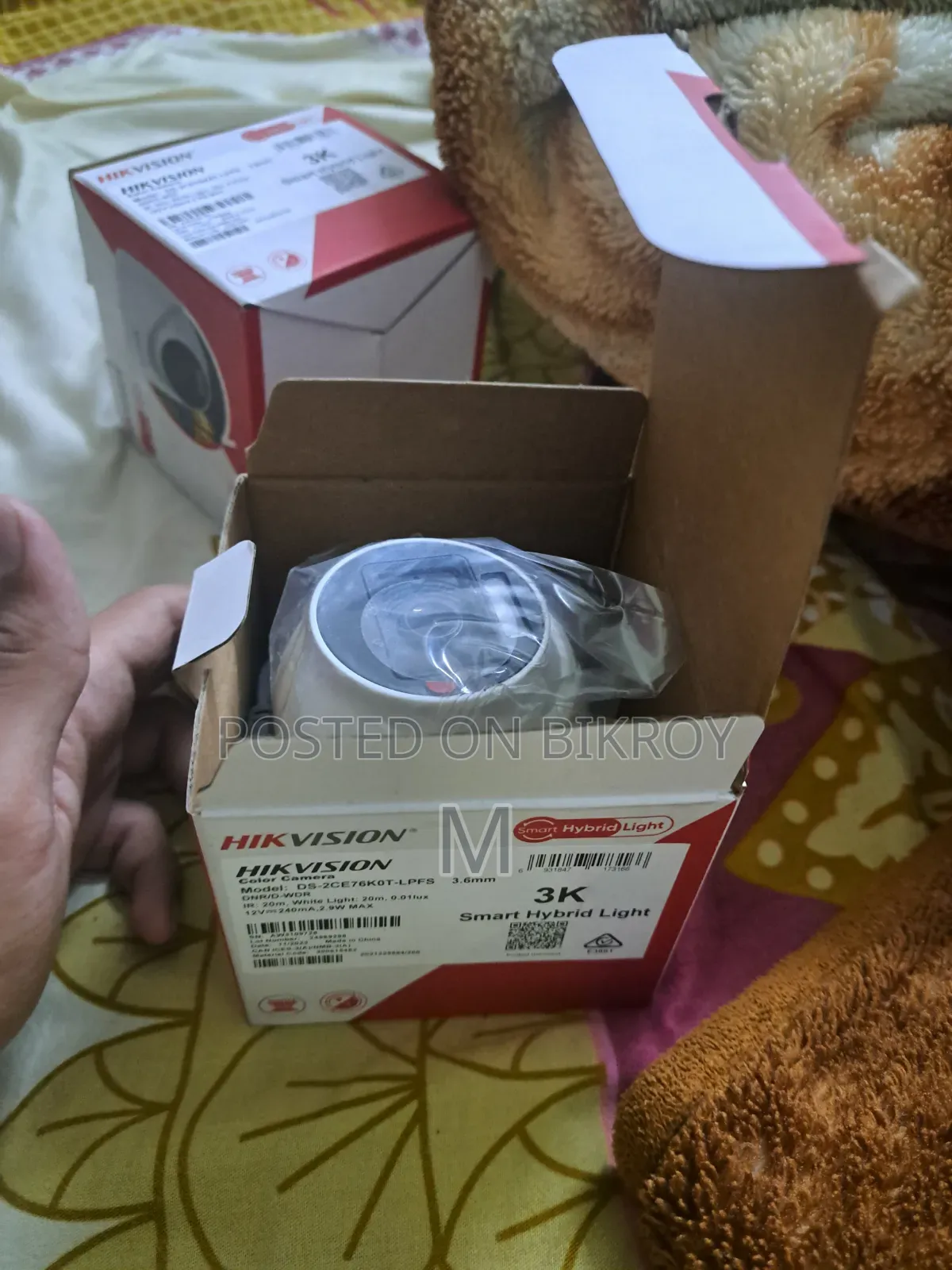 New Sealed Hikvision DS-2CE76K0T-LPFS CCTV Camera | 2.8mm | Audio
