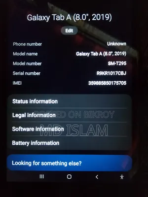 Samsung Galaxy Tab A 8.0 (2019) 2 TB Black