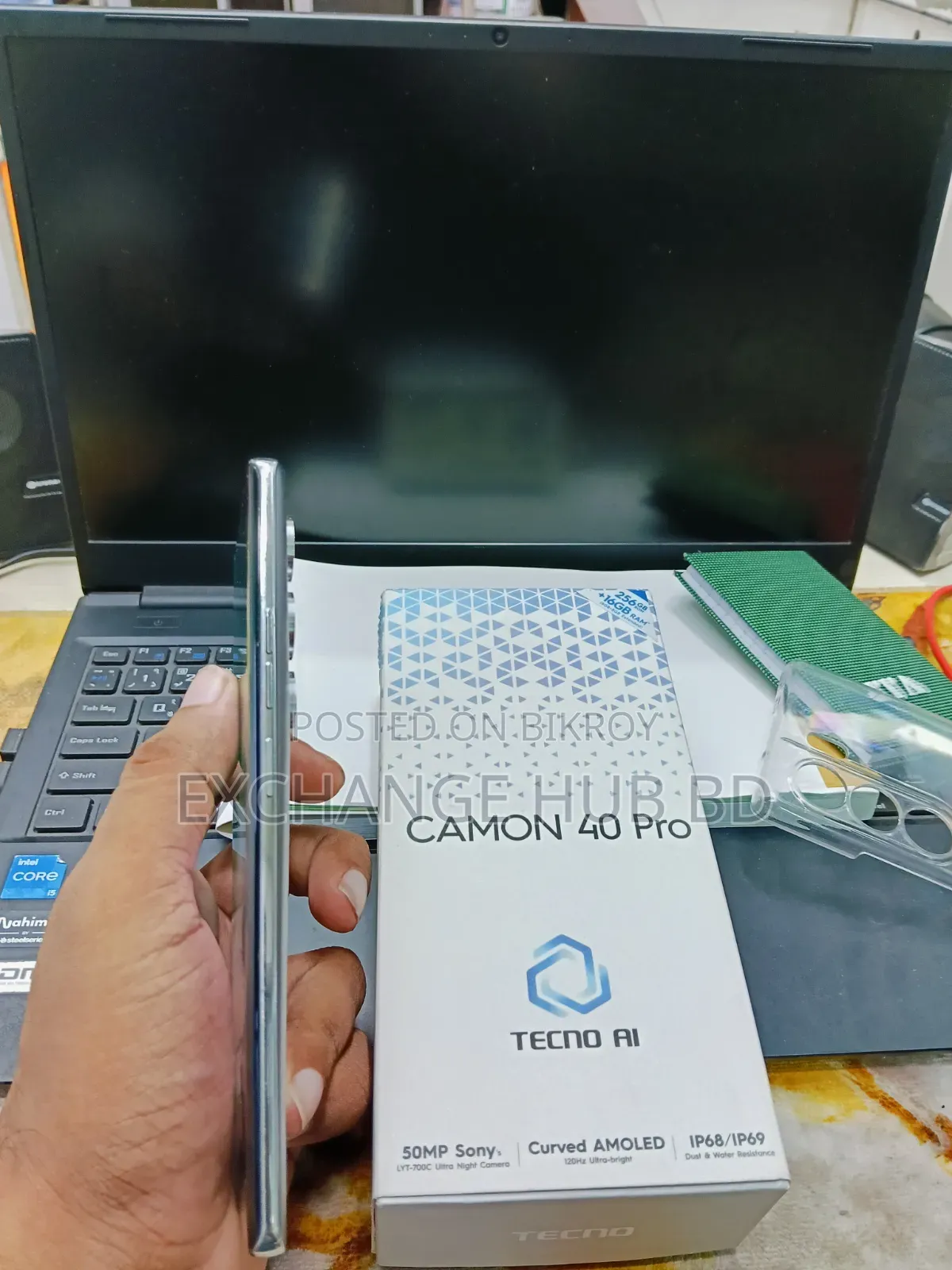 Tecno Camon 40 Pro 4G 256 GB Black