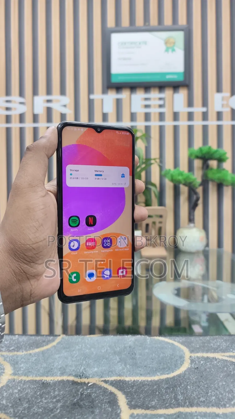 স্যামসাং গ্যালাক্সি এফ২৩ ১২৮ জিবি গ্রাফাইট