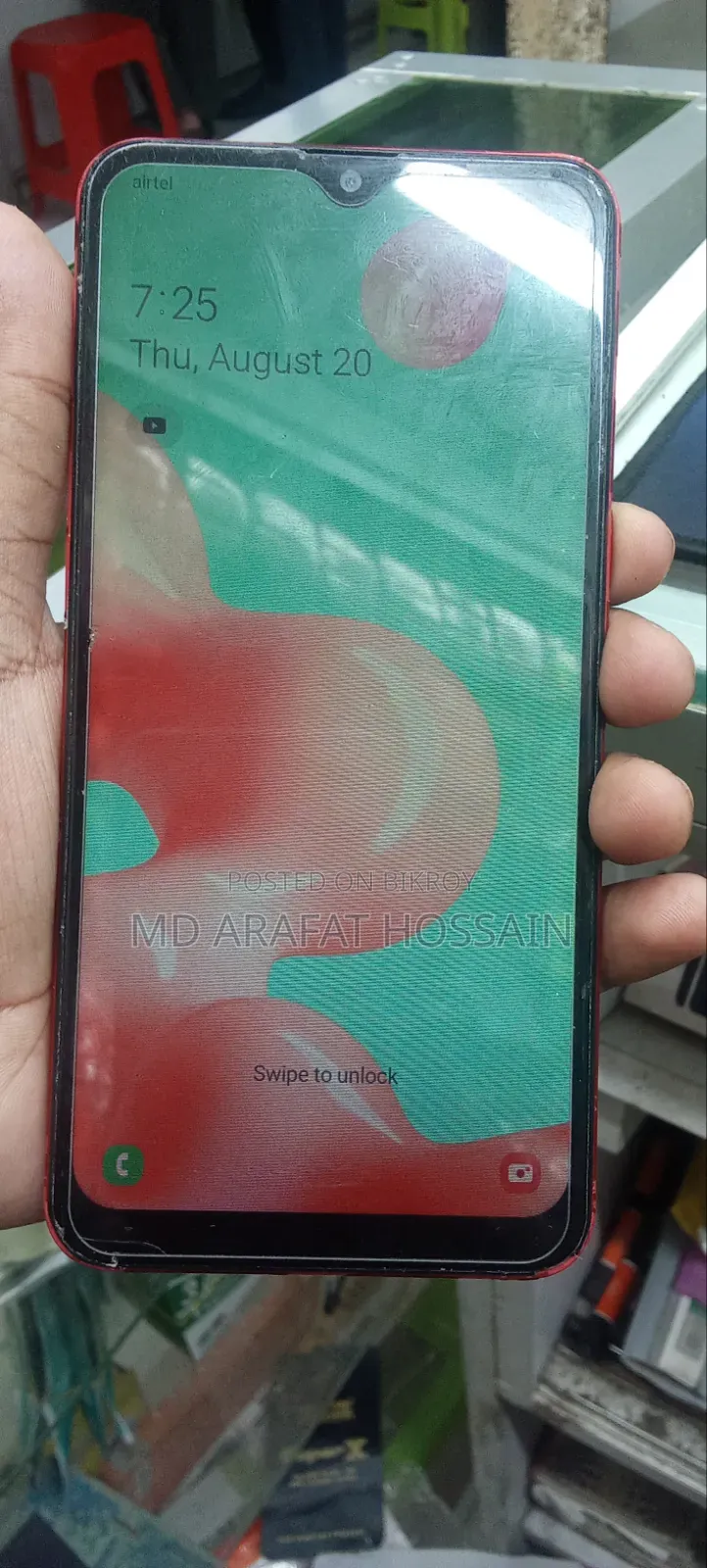 Samsung Galaxy A10s 32 GB Red