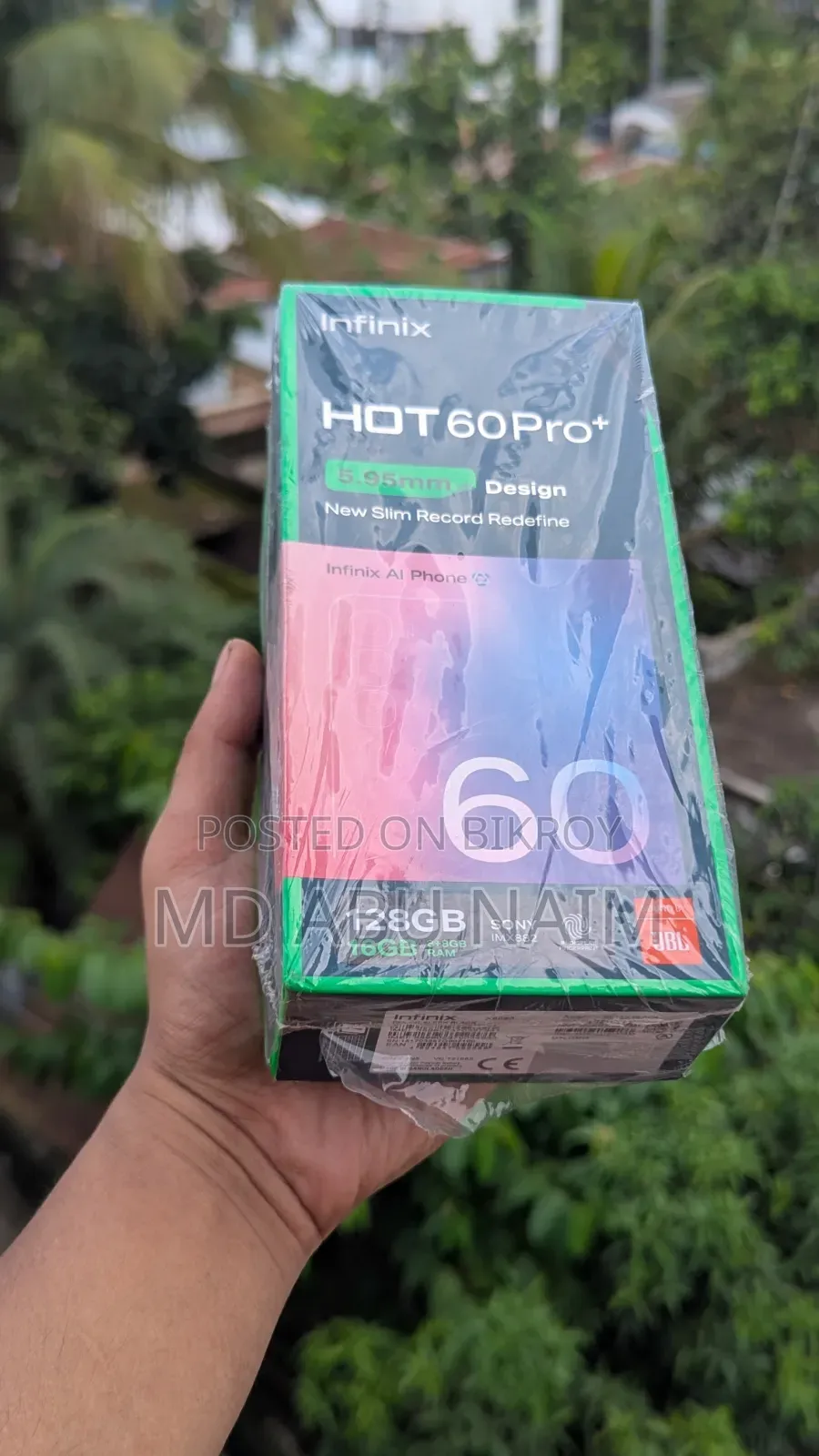 Infinix Hot 60 Pro+ 128 GB Black