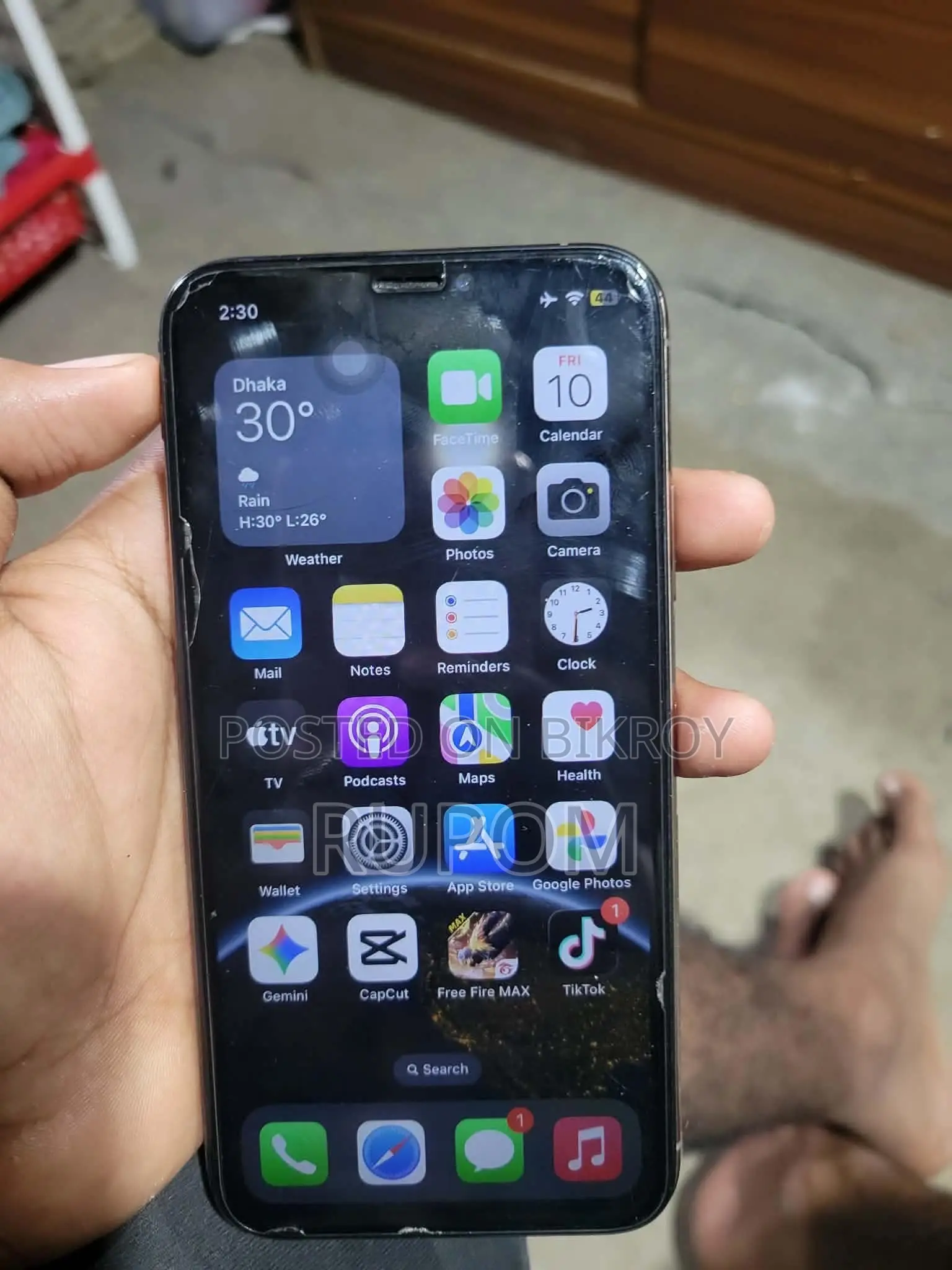 অ্যাপল আইফোন এক্সএস ২৫৬ জিবি রোজ গোল্ড