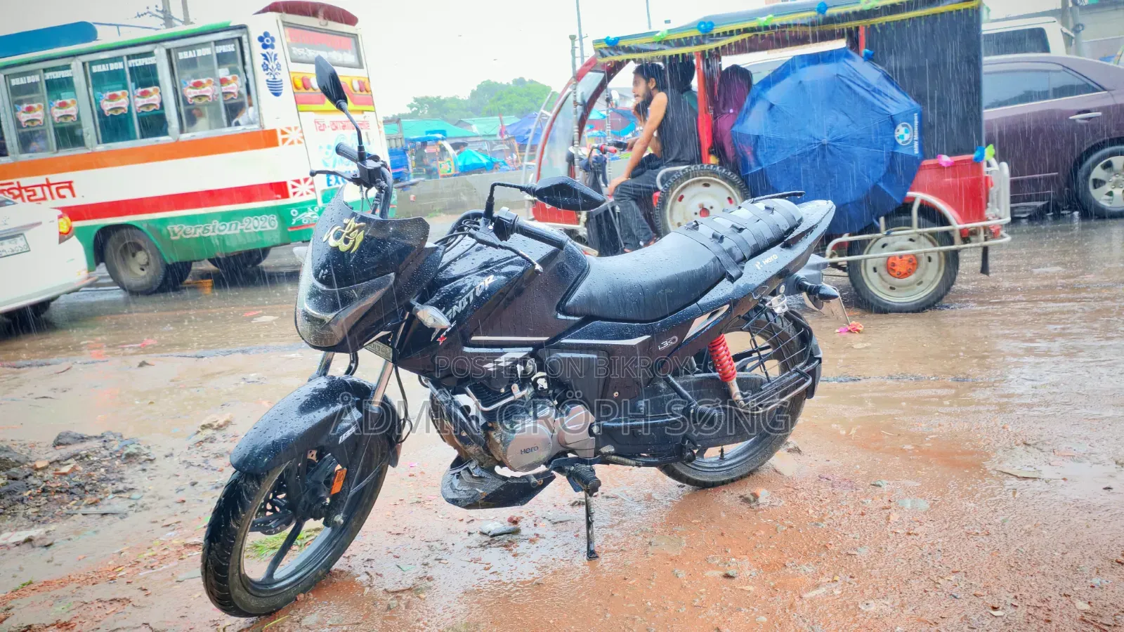 হিরো ইগনিটর এক্সটেক ১২৫ রিফ্রেশ ২০২৪ কালো