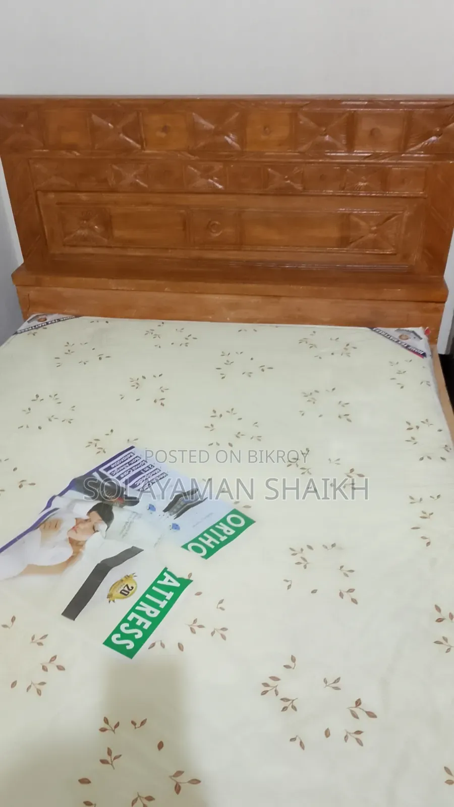 Korai Wood Bed for Sale