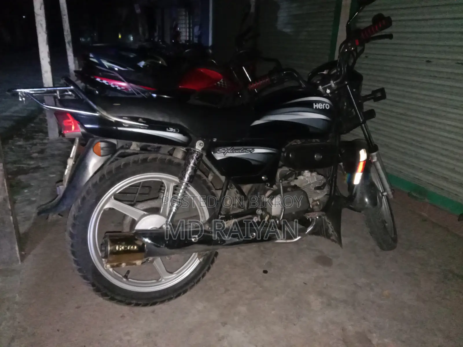 Hero Splendor Plus I3s IBS 2021 Black