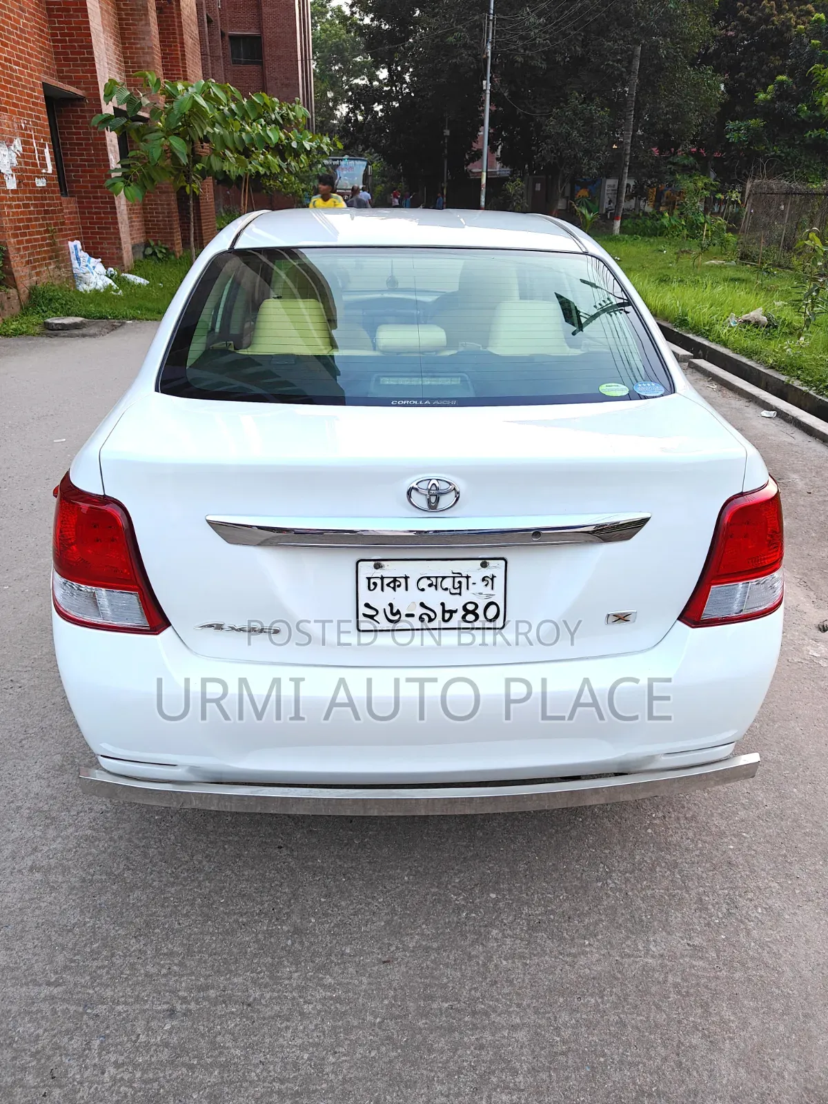 Toyota Axio 2012 Pearl