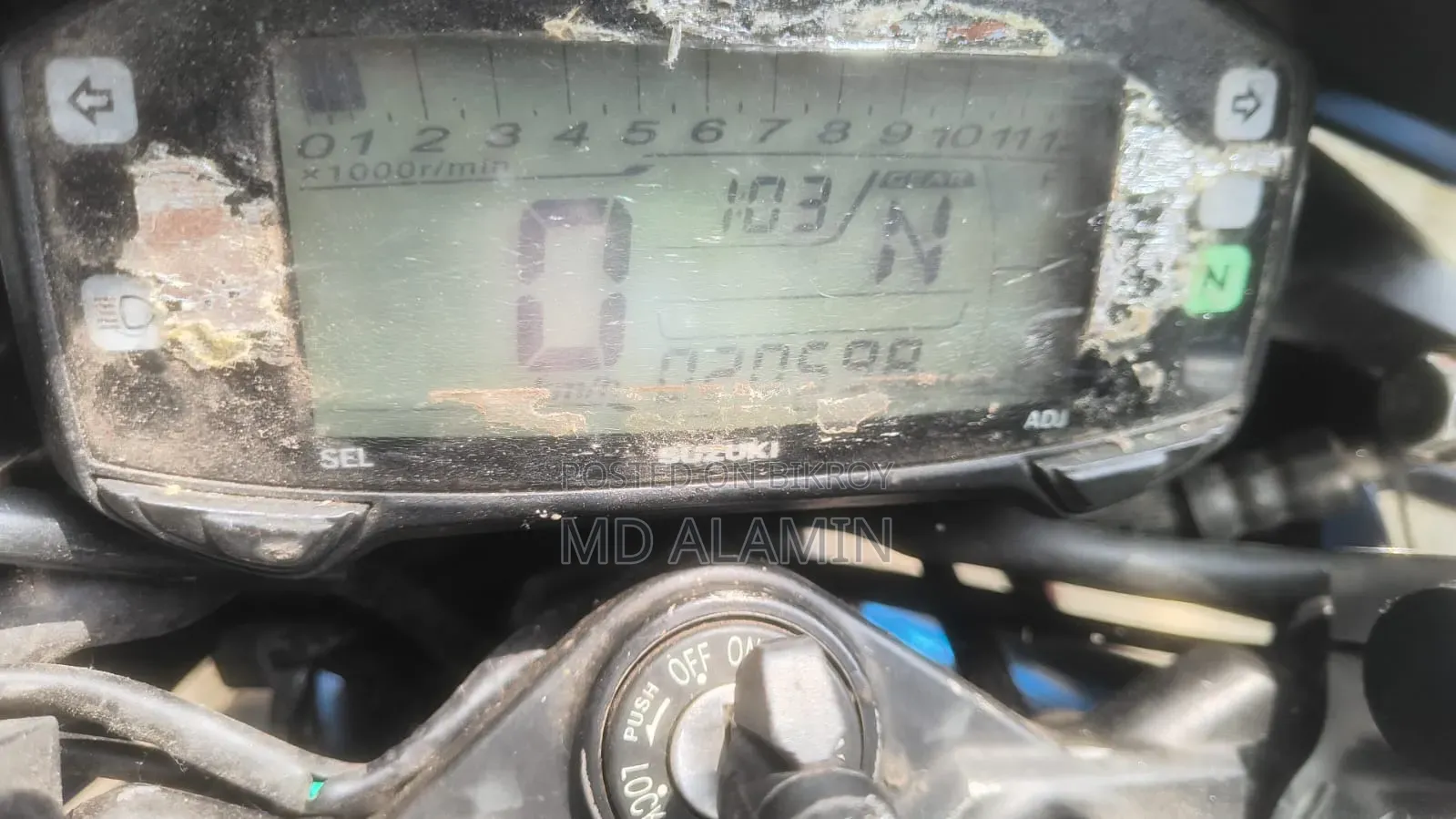 সুজুকি গিক্সার ২০১৫ নীল