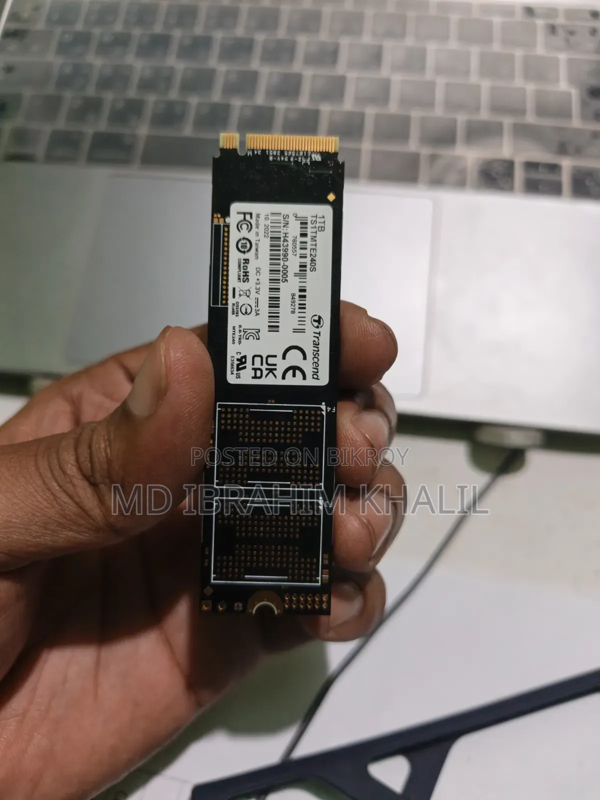 ট্রান্সসেন্ড ২৪০এস ১টিবি Gen4 এনভিএমই এসএসডি
