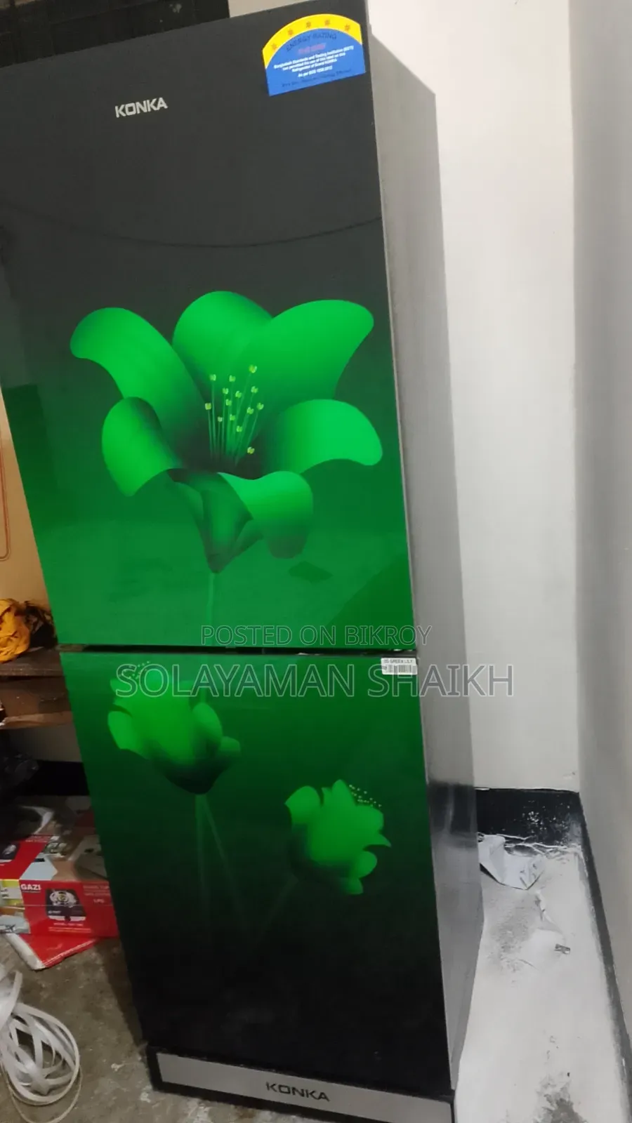 A brand new Konka fridge is for sale