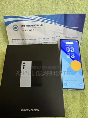 স্যামসাং গ্যালাক্সি জেড ফোল্ড ৫ ২৫৬ জিবি ব্লু