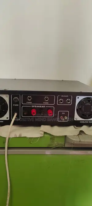 Professional PA Sound Box & Power Amplifier Set