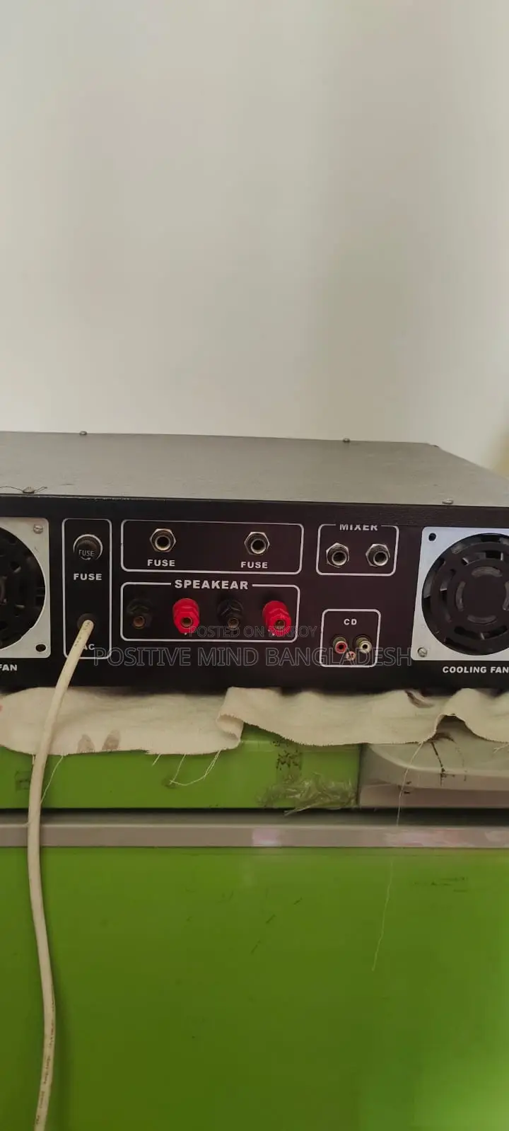 Professional PA Sound Box & Power Amplifier Set