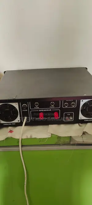 Professional PA Sound Box & Power Amplifier Set