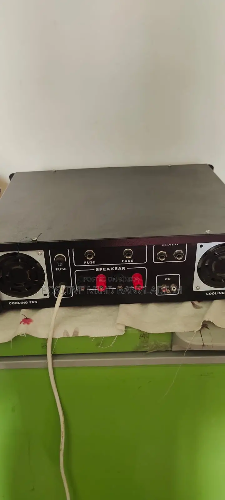 Professional PA Sound Box & Power Amplifier Set