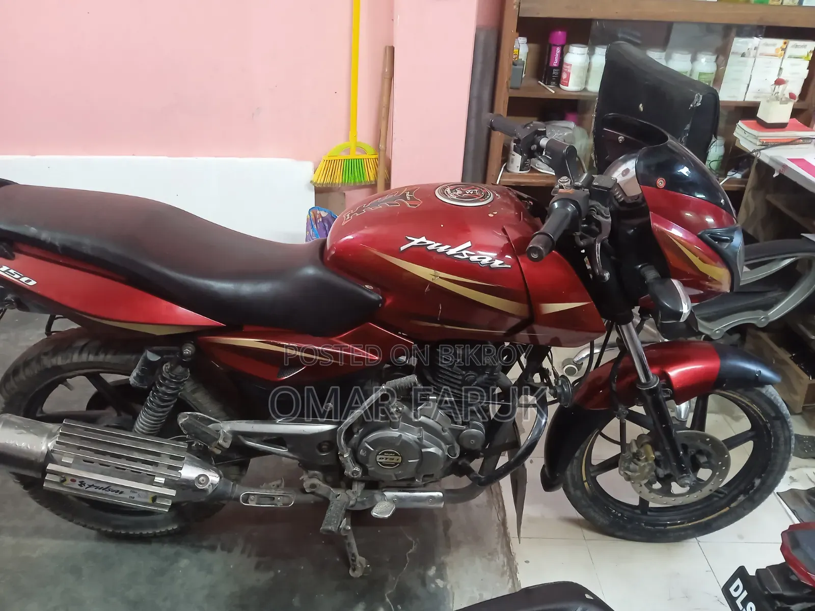বাজাজ পালসার ১৫০ ২০১৯ রেড