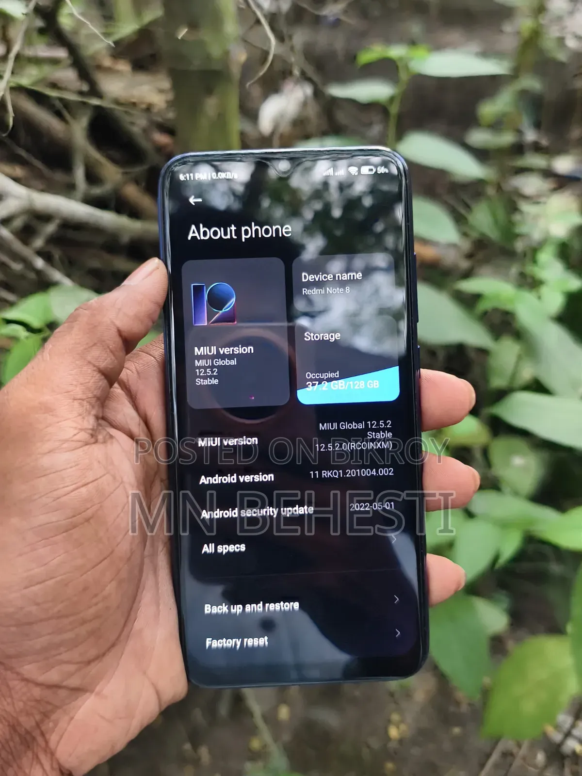 New Xiaomi Redmi Note 8 128 GB Green