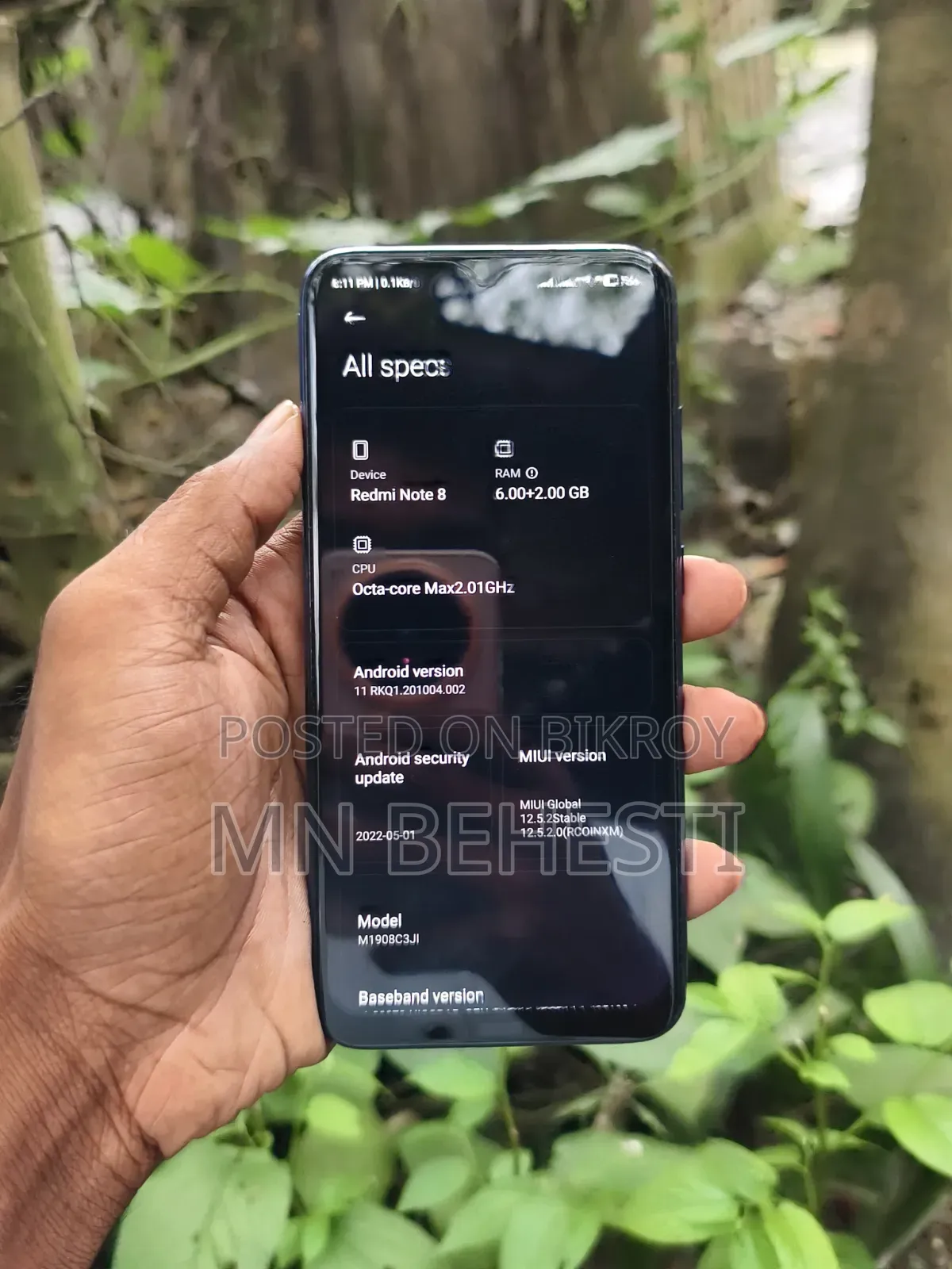 New Xiaomi Redmi Note 8 128 GB Green