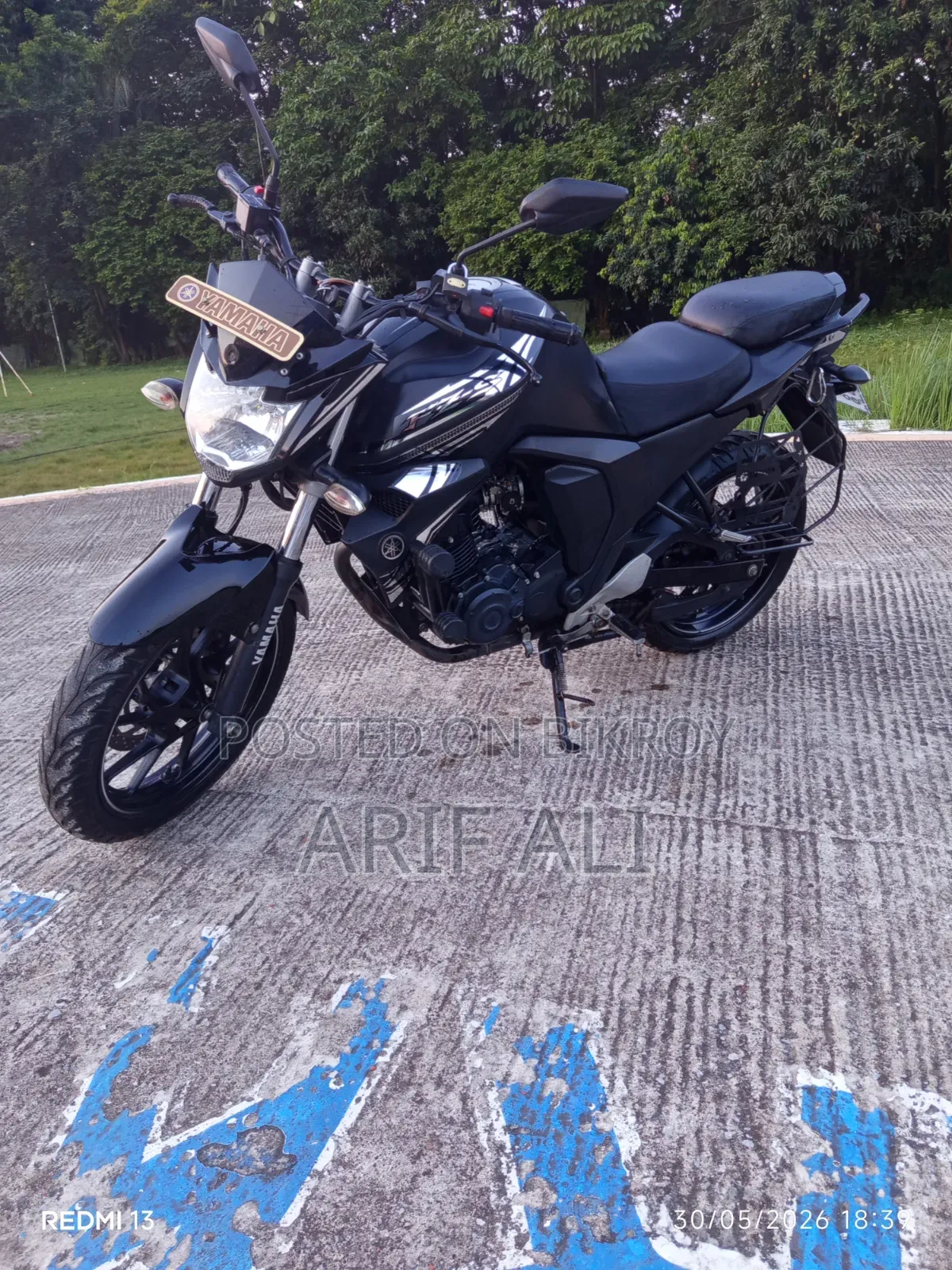 Yamaha FZS V2 ২০২৩ ব্ল্যাক