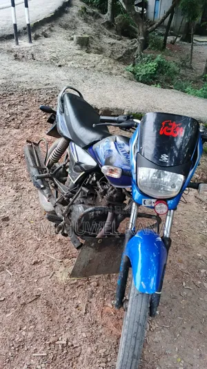 বাজাজ প্লাটিনা ১০০ ২০১৩ নীল