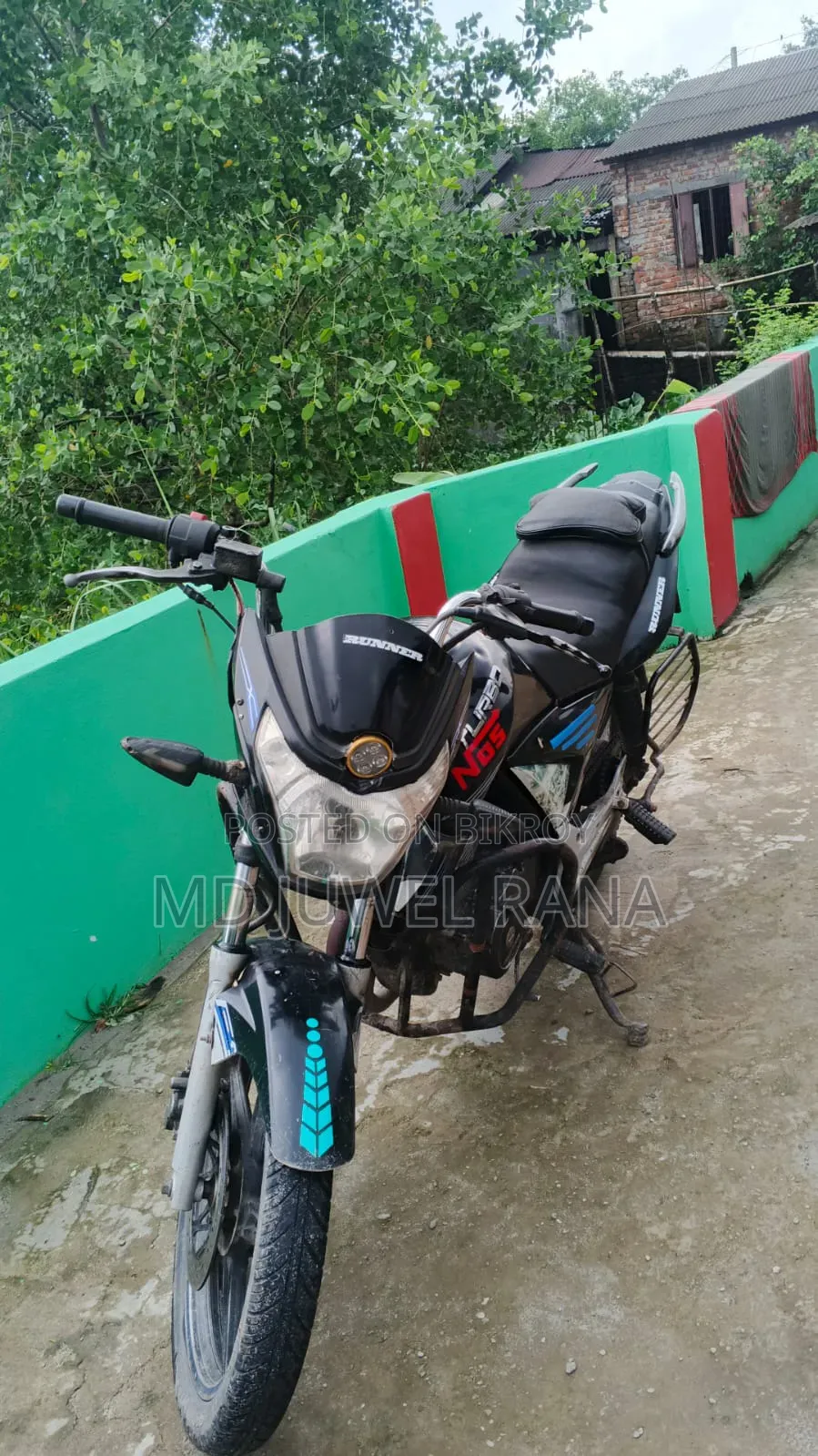 বাজাজ প্লাটিনা ১০০ ২০১৩ নীল