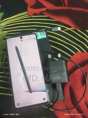 স্যামসাং গ্যালাক্সি নোট ১০ লাইট ১২৮ জিবি কালো