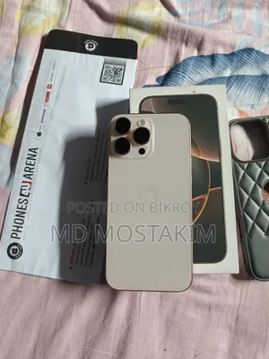 অ্যাপল আইফোন ১৬ প্রো ম্যাক্স ২৫৬ জিবি গোল্ড
