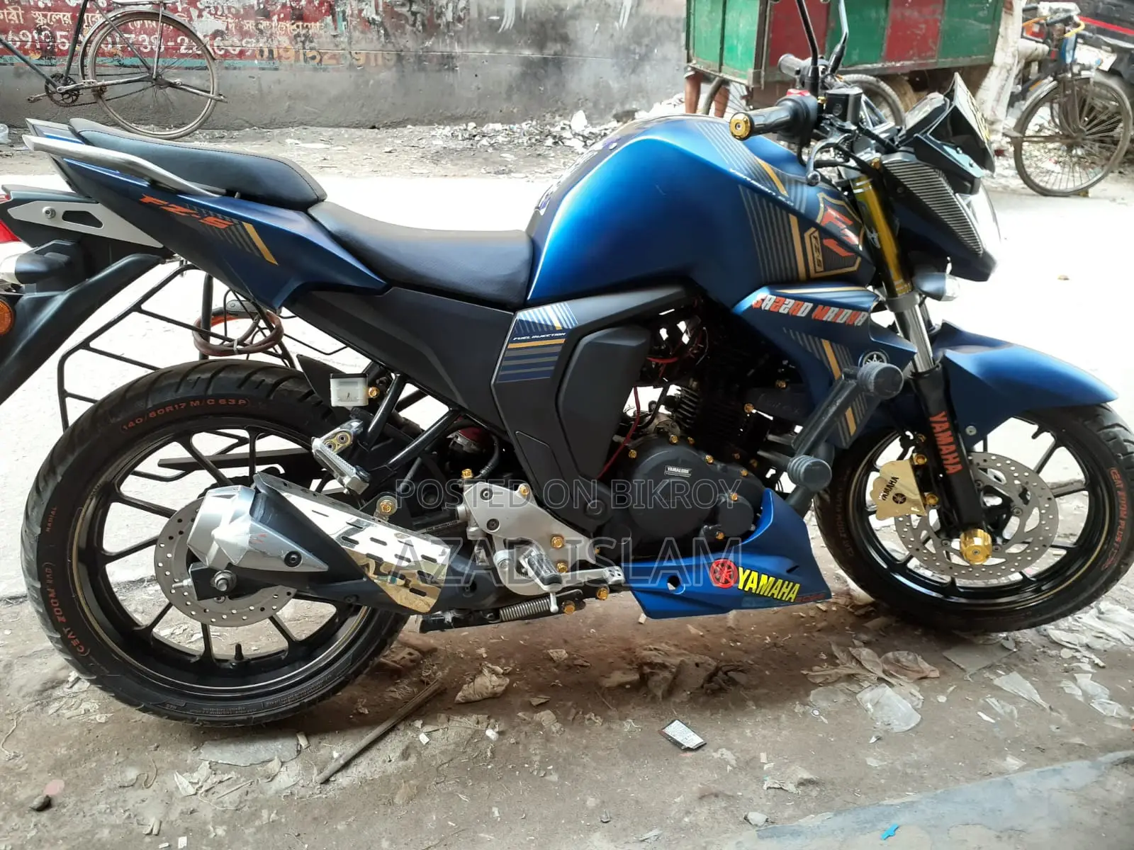New Yamaha FZ 2023 Blue