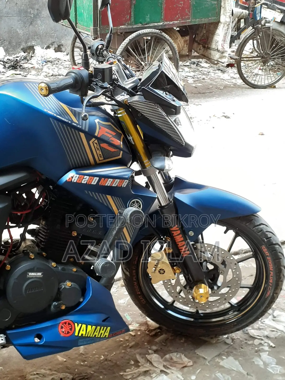 New Yamaha FZ 2023 Blue