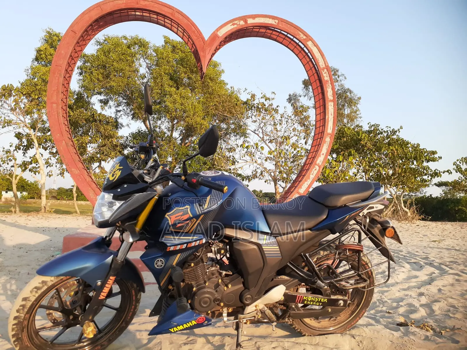 New Yamaha FZ 2023 Blue