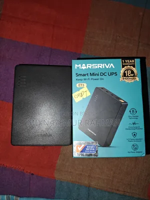 Marsriva Mini DC UPS (18W / 8400mAh) Brand New Condition