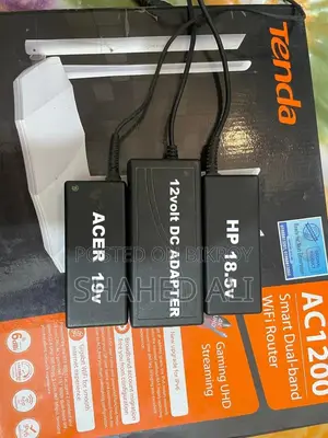 HP ACER Laptop Charger and 12 Volt Adapter