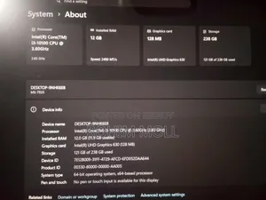 ডেস্কটপ কম্পিউটার MSI model 12GB Intel SSD 256GB