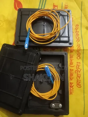 Optic Patch Cord, Fiber Joint Box 2 pieces each.