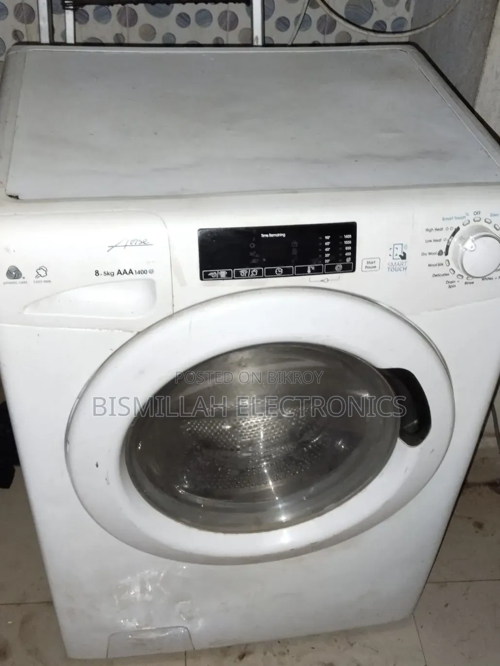 ক্যান্ডি ৮.৫ কেজি ফ্রন্ট লোডিং ওয়াশিং মেশিন
