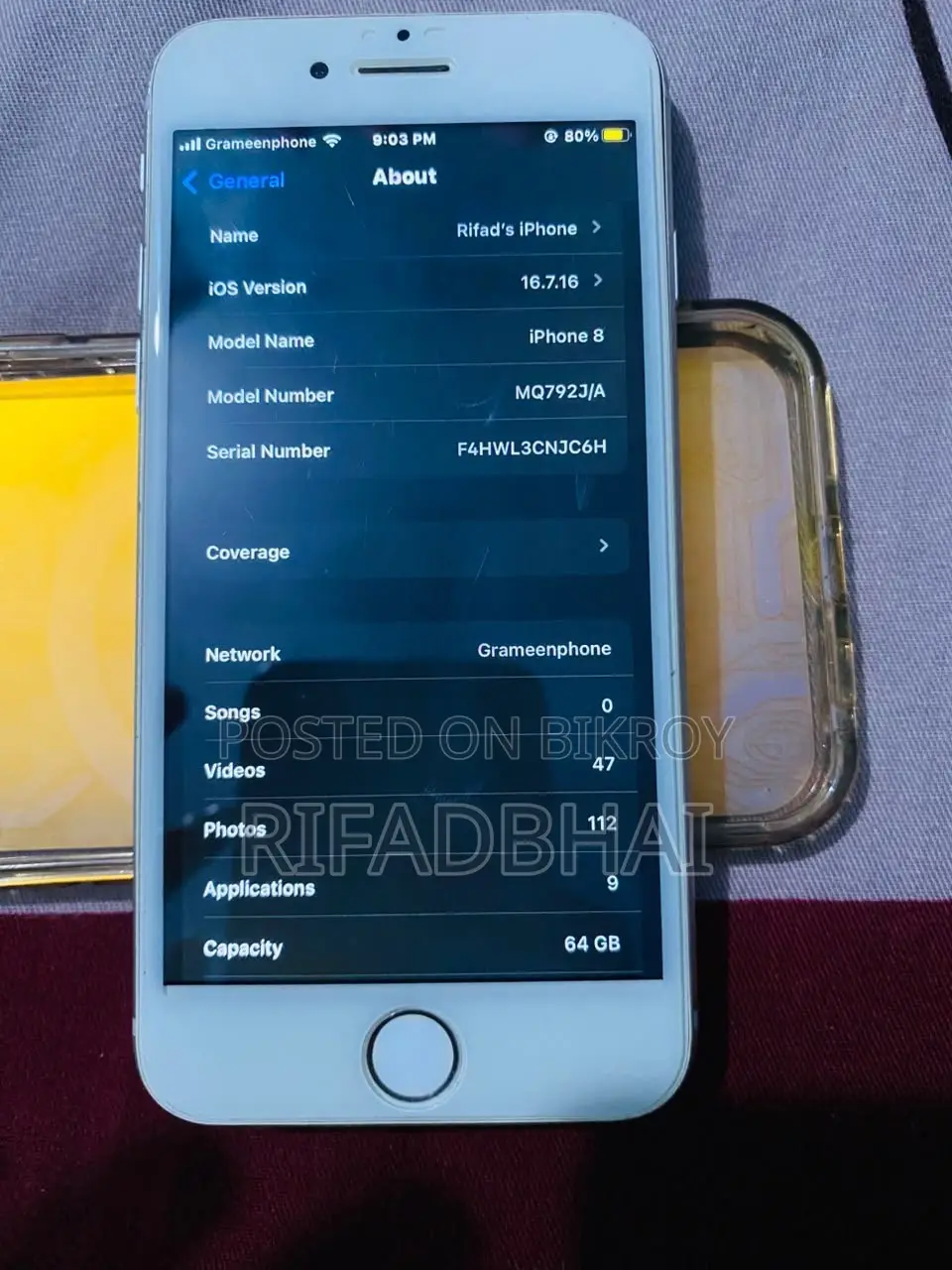 Apple iPhone 8 64 GB Silver