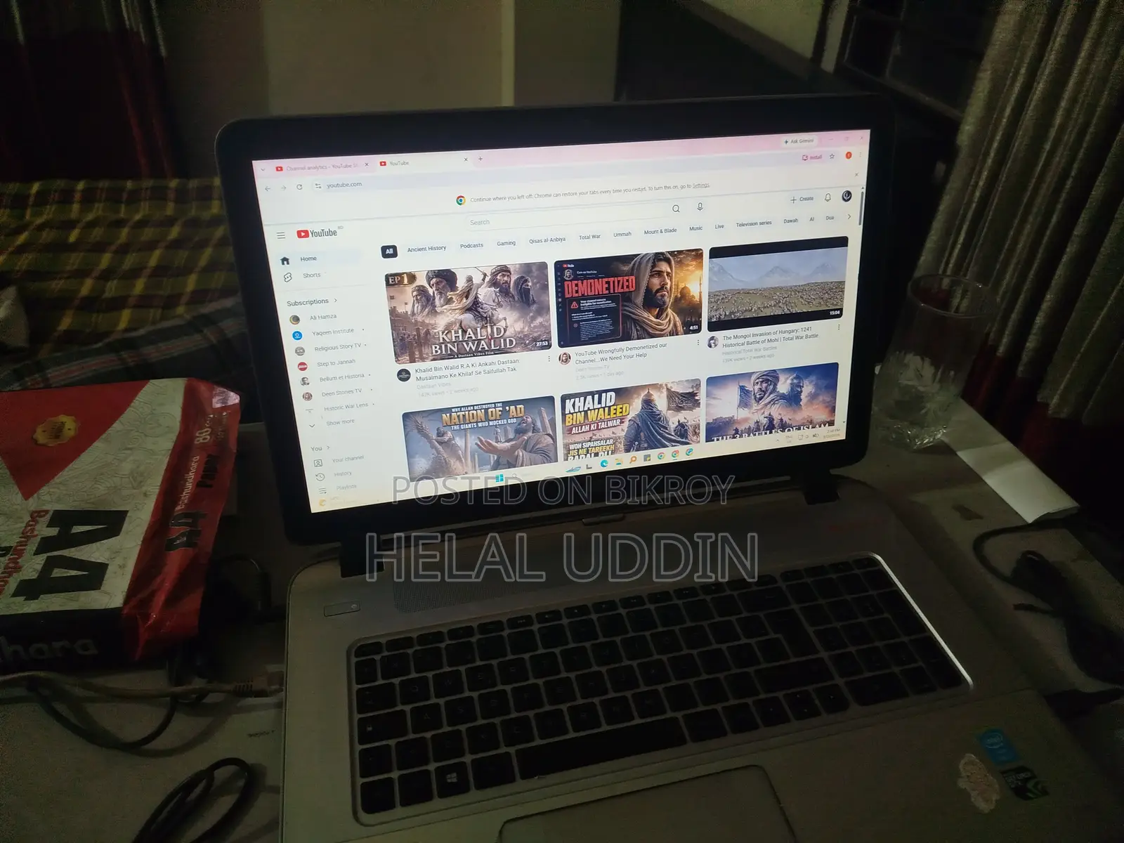 Laptop HP Envy 17-3000 12GB Intel Core i7 SSD 256GB