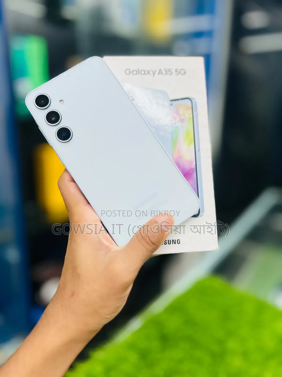 স্যামসাং গ্যালাক্সি এ৩৫ ১২৮ জিবি সাদা