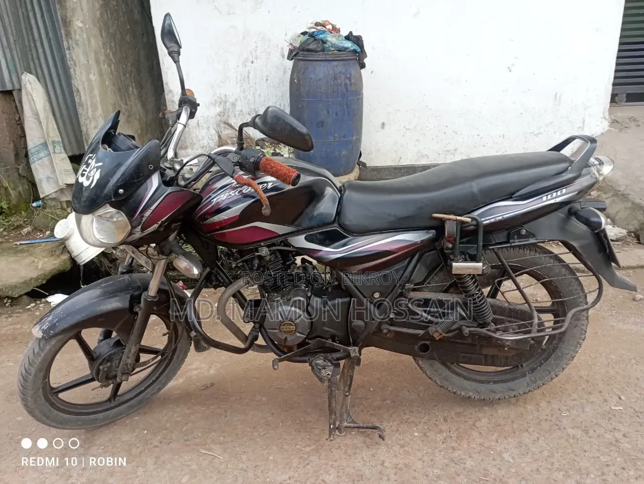 Bajaj Discover 100 2018 Black