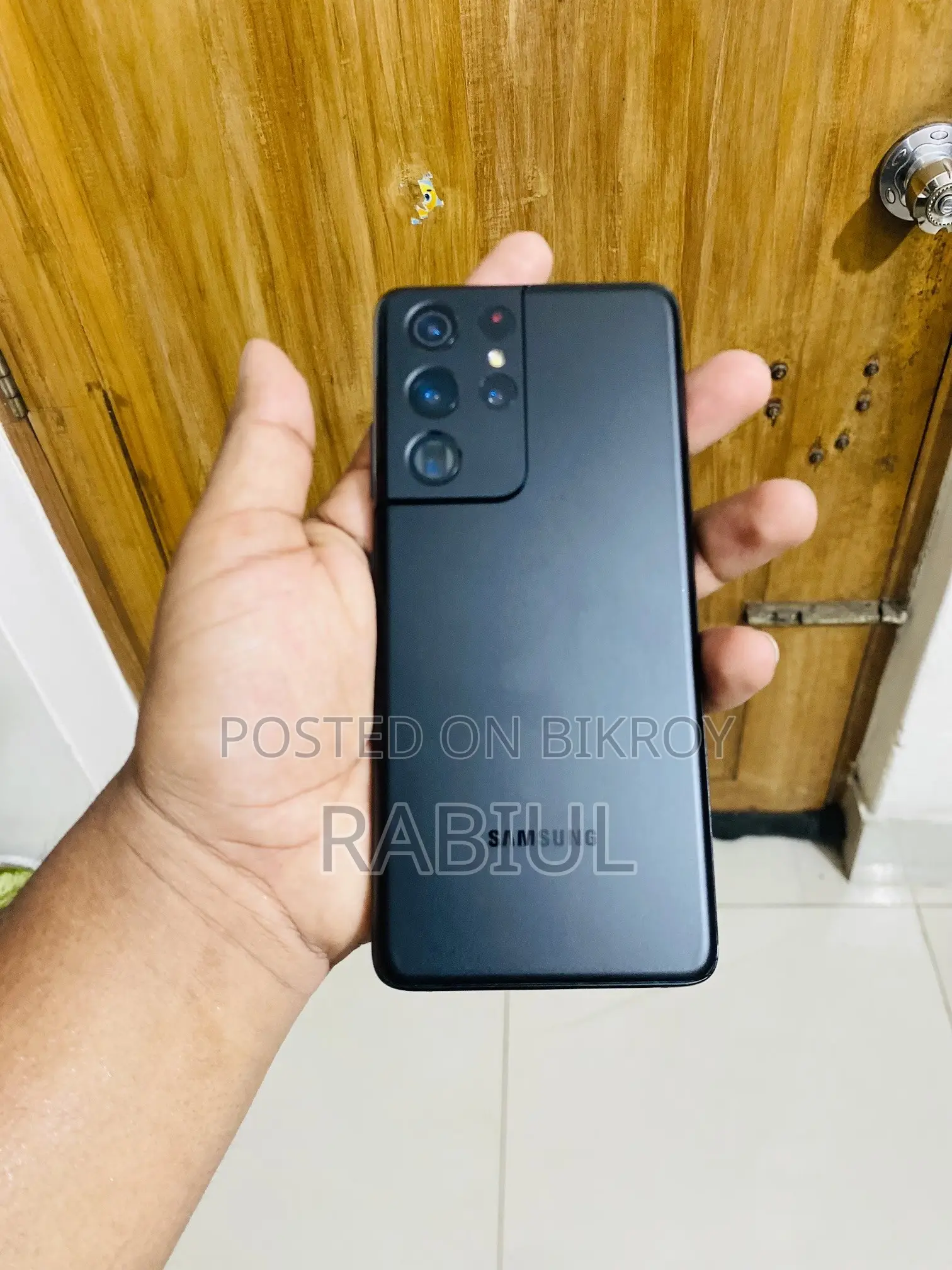স্যামসাং গ্যালাক্সি এস২১ আল্ট্রা ৫জি ২৫৬ জিবি কালো
