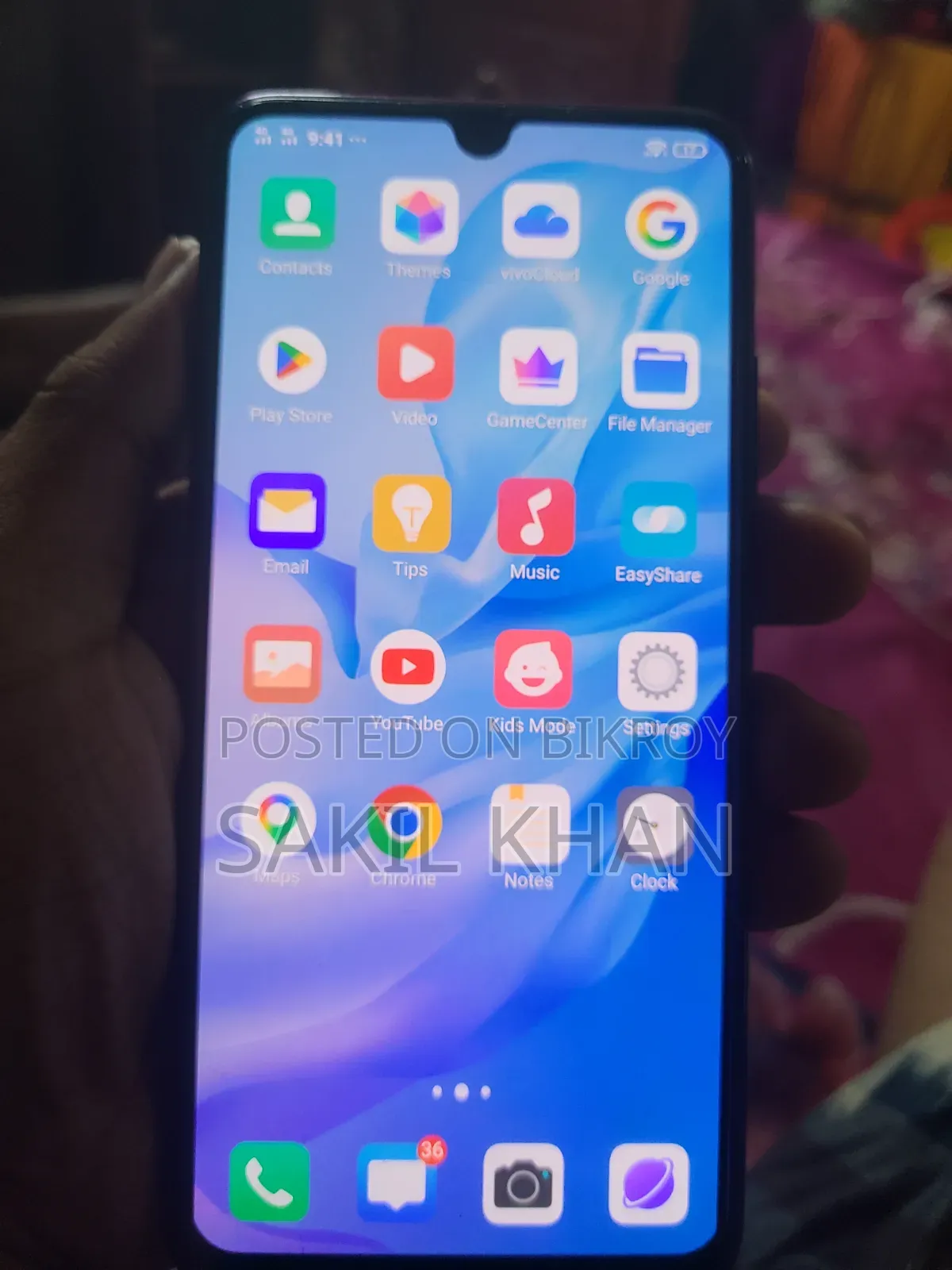 ভিভো এস১ প্রো ১২৮ জিবি ব্লু