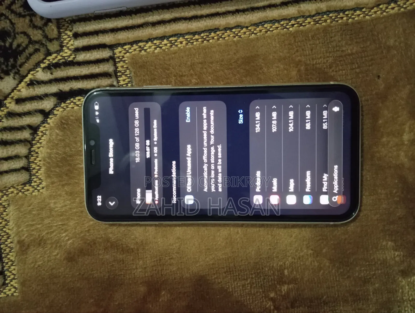 অ্যাপল আইফোন ১১ ১২৮ জিবি হোয়াইট